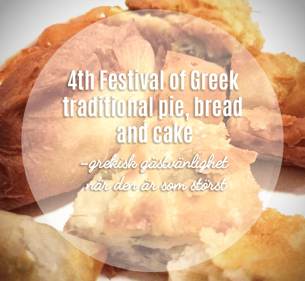 Grekisk pajfestival