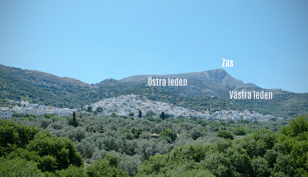 Berget Zas Filoti Naxos