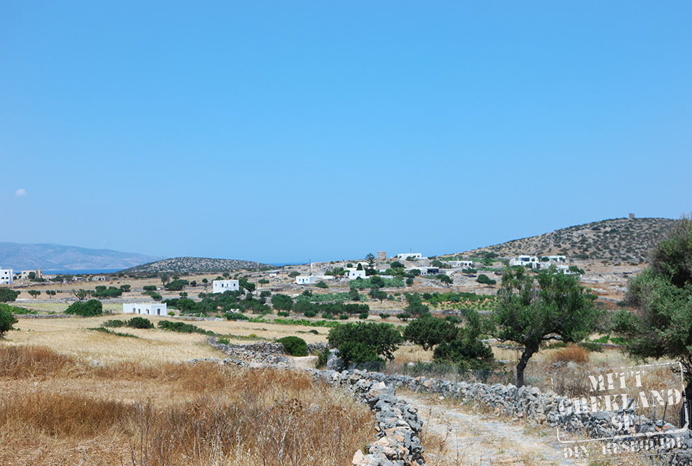 Vägen mot Mesaria och Psili Ammos